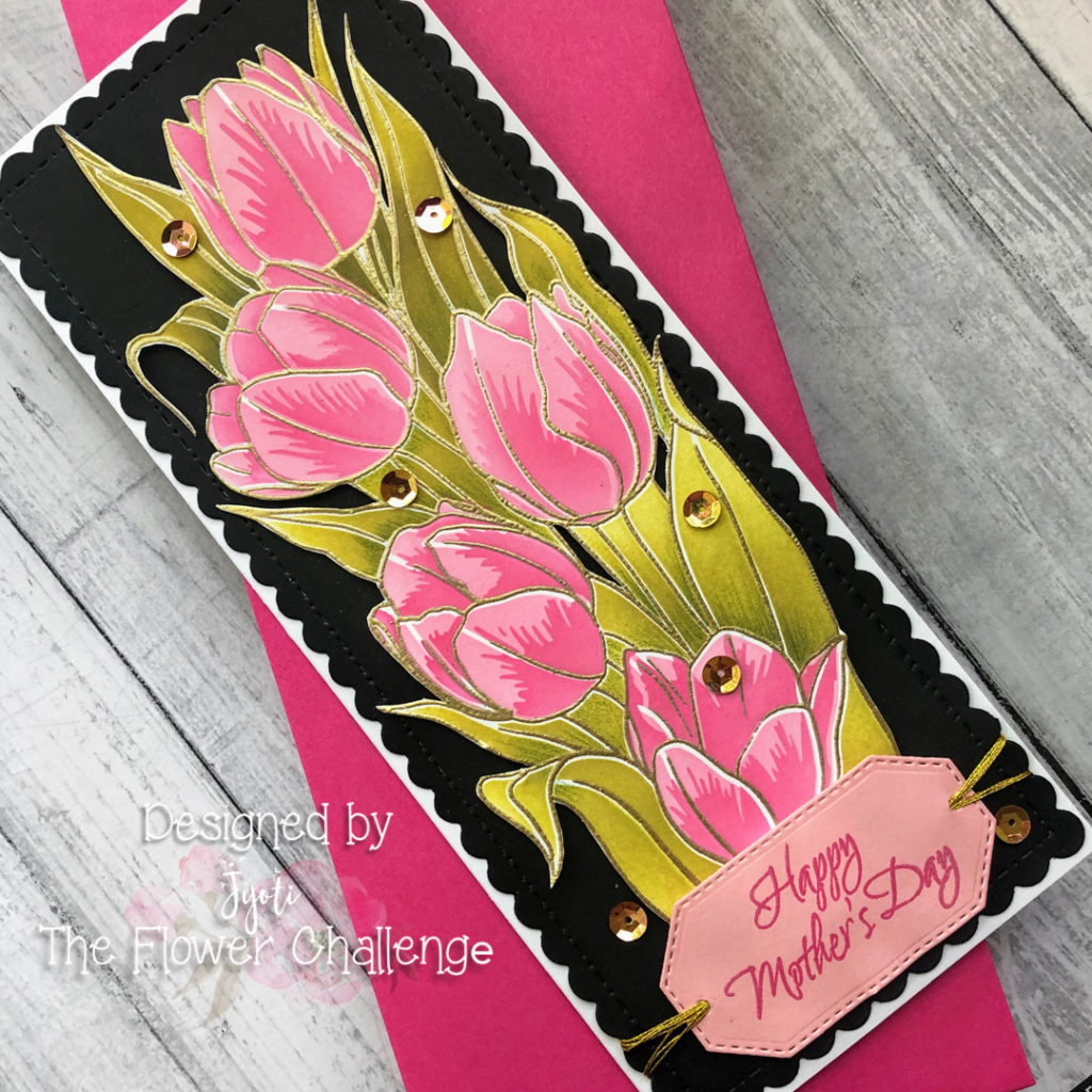 tulip mother's day card
