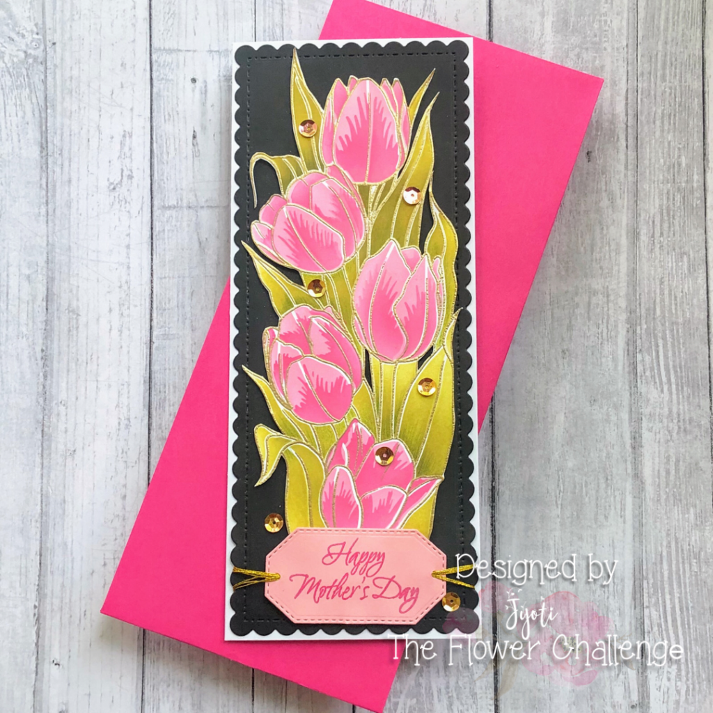 Tulip Mother's Day card