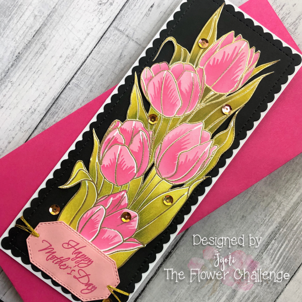 Tulip Mother's day card