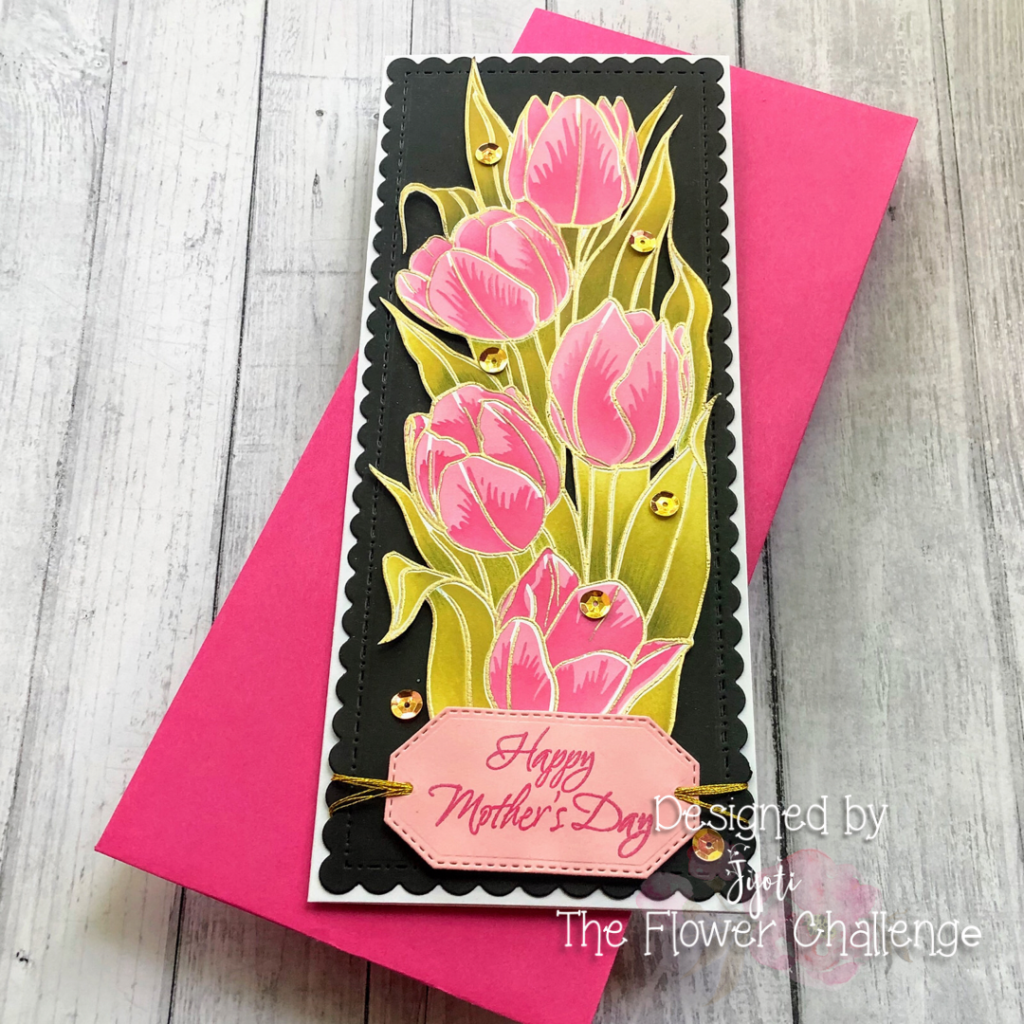 tulip mother's day card