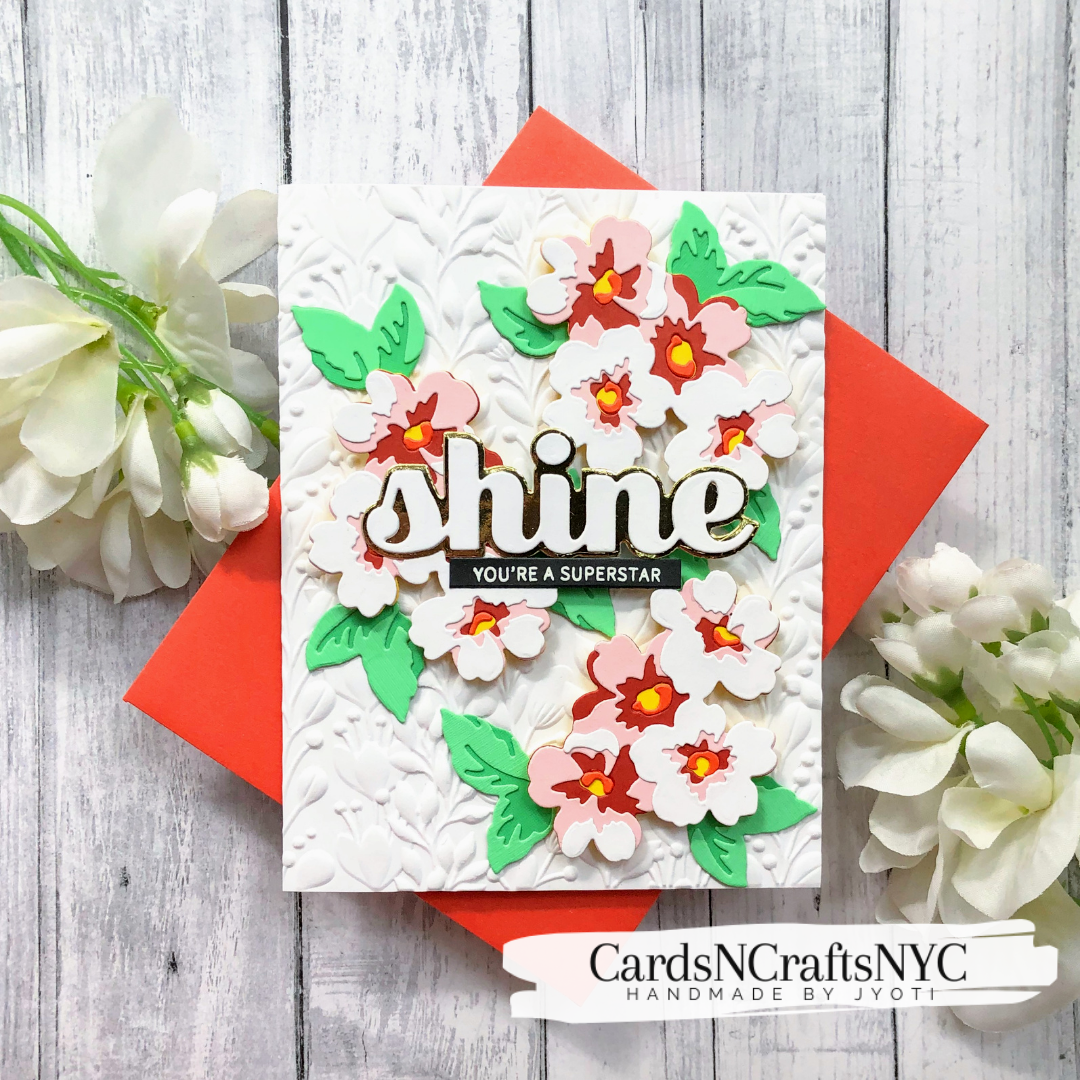 shine encouragement card