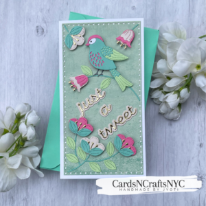 Just a Tweet card