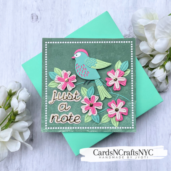 Just a note Bird  card
