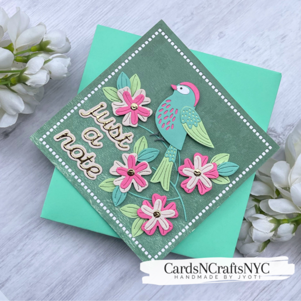 Just a note Bird  card - Image 3
