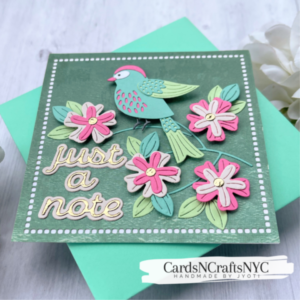 Just a note Bird  card - Image 4
