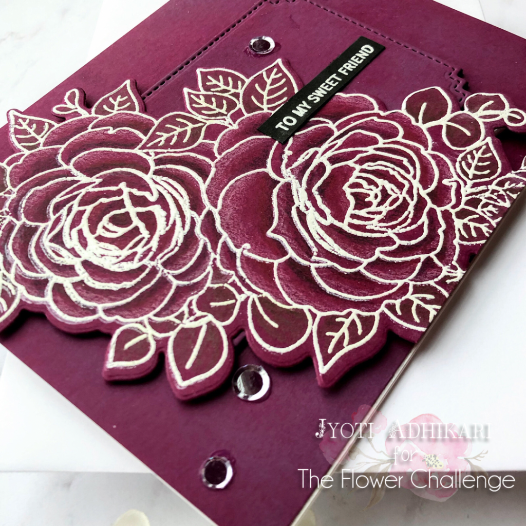monochromatic card