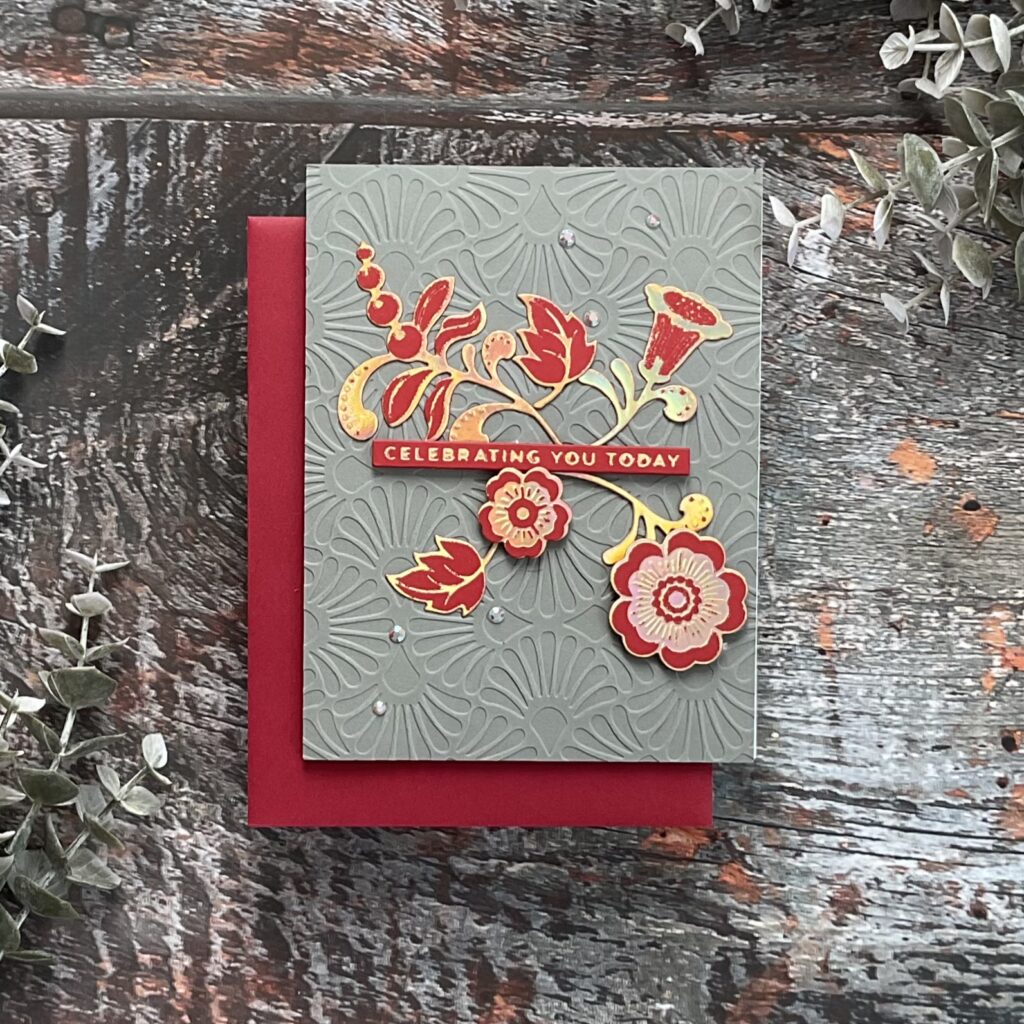 Foiling fun cards created with glimmer hot foil plate for nov 22