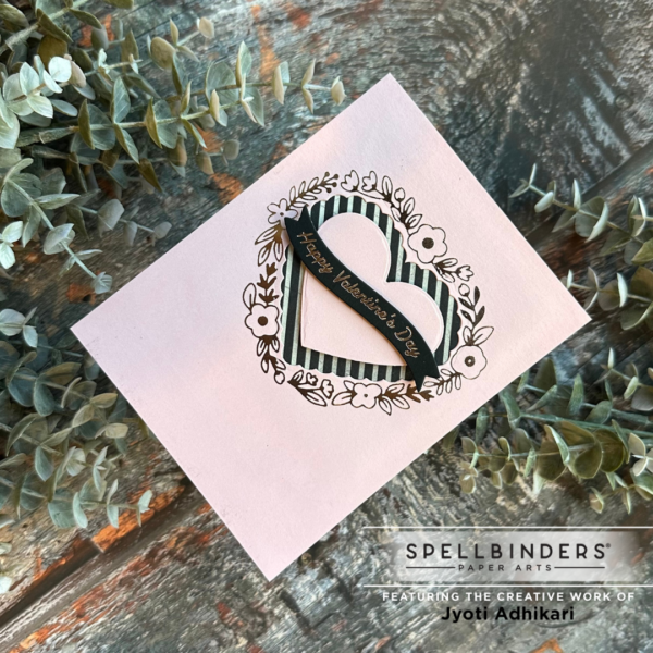 Pink Foiled Valentine's Day Card - Image 4