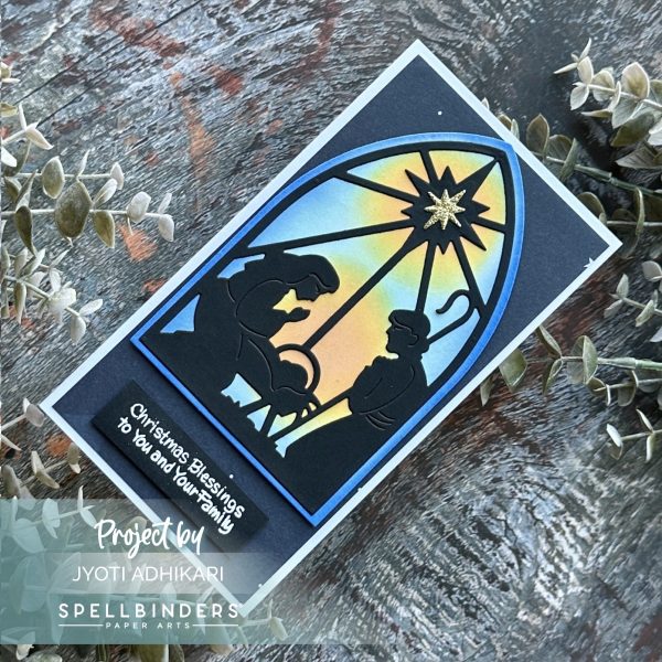 Nativity Christmas Blessings Card - Image 4