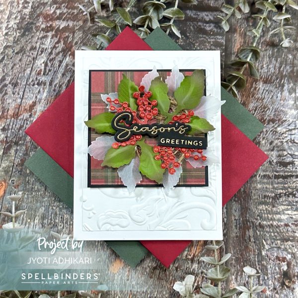 Withered Viburnum Season’s Greetings Card - Image 2