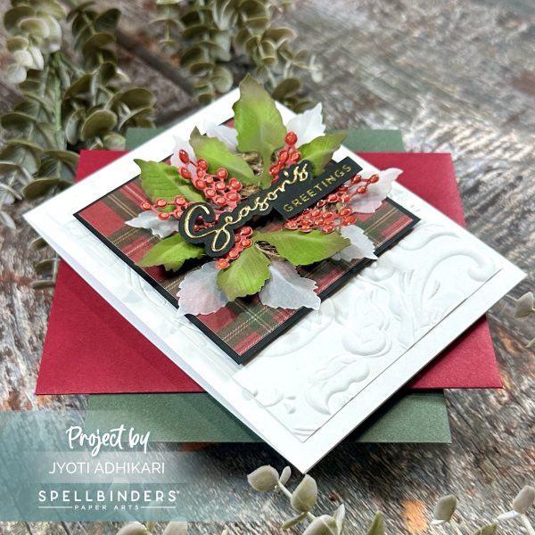 Withered Viburnum Season’s Greetings Card